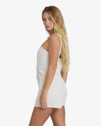 3 Misshape - Jeanslatzhose f&uuml;r Frauen Weiss 24B281603 Billabong