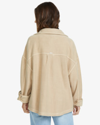 2 Everytime - Long Sleeves Shacket for Women Beige 24B311501 Billabong