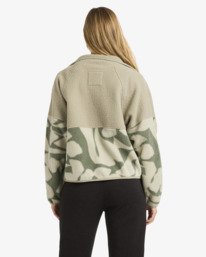 3 Popoyo Snap Up - Fleece-Jacke für Frauen Grün 24B313503 Billabong