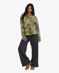 2 Breezy - Giacca camicia da Donna Green 24B314501 Billabong
