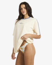 3 Since 73 Barrels - Short Sleeve T-Shirt for Women White 24B351670 Billabong