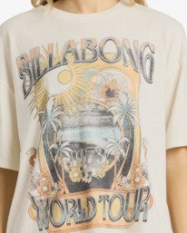 4 Between Night & Dawn - Oversized T-Shirt for Women White 24B351682 Billabong