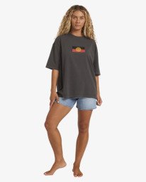 2 Otis Flag - Oversized T-Shirt for Women Black 24B353581 Billabong