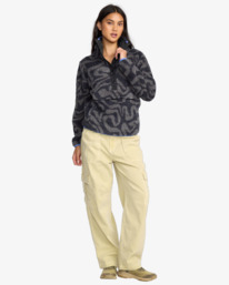 1 Switchback - Mock Neck Sweatshirt for Women Black 24B411506 Billabong