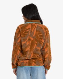 3 Switchback - Felpa con collo alto da Donna Orange 24B411506 Billabong