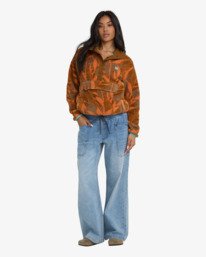 2 Switchback - Felpa con collo alto da Donna Orange 24B411506 Billabong