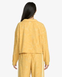 2 SUN PALM TERRY P/O FLC Gelb 24B412500 Billabong
