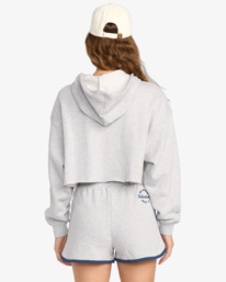 2 Triple Palms - Kapuzenpulli für Frauen Grau 24B413503 Billabong
