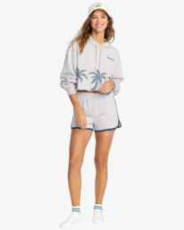 1 Triple Palms - Kapuzenpulli für Frauen Grau 24B413503 Billabong