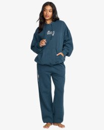 1 Best Wishes - Sweat à capuche pour Femme Bleu 24B413504 Billabong
