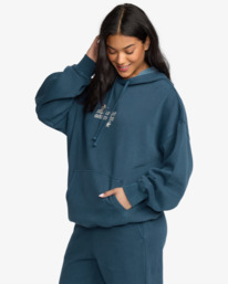 3 Best Wishes - Sweat à capuche pour Femme Bleu 24B413504 Billabong