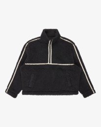 5 Getting Warm Sherpa - Fleece mit Reißverschlusskragen für Frauen Schwarz 24B414501 Billabong