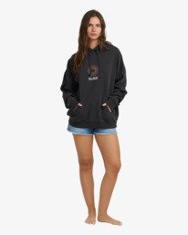 2 Sun & Waves - Kapuzenpulli für Frauen Schwarz 24B414503 Billabong