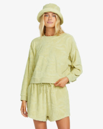 1 Sun Tempo - Felpa pullover da Donna Green 24B461501 Billabong