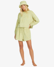 2 Sun Tempo - Felpa pullover da Donna Green 24B461501 Billabong