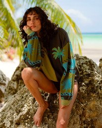 0 Split Palm Kendal - Felpa da Donna Green 24B461608 Billabong