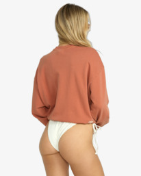 3 Bright Sun Kendal - Pullover Crew for Women Pink 24B462506 Billabong