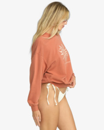 4 Bright Sun Kendal - Pullover Crew for Women Pink 24B462506 Billabong