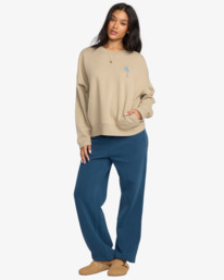 1 Palmin Camp - Sudadera para mujer Beige 24B463507 Billabong