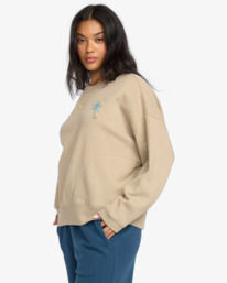 3 Palmin Camp - Sudadera para mujer Beige 24B463507 Billabong