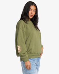 3 Sun Wave Livin Kendal - Sweatshirt für Frauen Grün 24B463508 Billabong