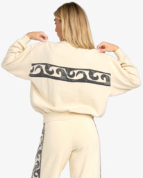 3 Sun Wave Livin Kendal - Sudadera para mujer Blanco 24B463508 Billabong