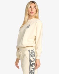 4 Sun Wave Livin Kendal - Sudadera para mujer Blanco 24B463508 Billabong