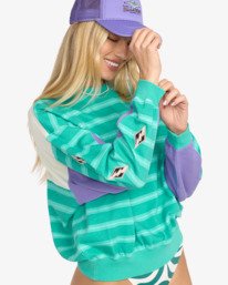 5 Party Block Kendal - Sweatshirt for Women Blue 24B463510 Billabong