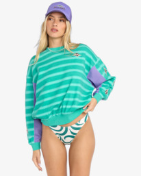 1 Party Block Kendal - Sweatshirt for Women Blue 24B463510 Billabong
