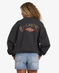 2 Otis Arch Diamond - Sweatshirt para Mulher Preto 24B463570 Billabong