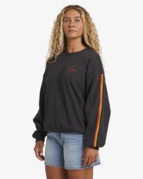 3 Otis Arch Diamond - Sweatshirt para Mulher Preto 24B463570 Billabong