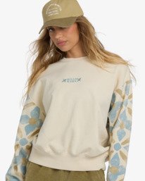 1 Atlas Tide Kendal - Sweatshirt für Frauen Weiss 24B464502 Billabong