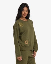 4 Sightseer Wave - Sweatshirt for Women Green 24B464505 Billabong
