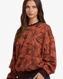1 Vida Palms - Sweatshirt für Frauen Braun 24B464506 Billabong