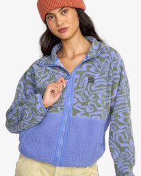 6 Rock Jetty Mock Neck Purple 24B483503 Billabong