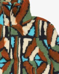 2 Barra - Fleece mit Reißverschlusskragen für Frauen Schwarz 24B483504 Billabong