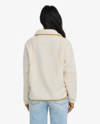 3 Streamer - Half Snap Fleece for Women White 24B484502 Billabong