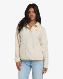 0 Streamer - Half Snap Fleece for Women White 24B484502 Billabong