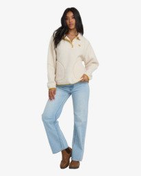 2 Streamer - Half Snap Fleece for Women White 24B484502 Billabong