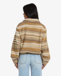 3 First Light - Felpa in sherpa da Donna Multi 24B484503 Billabong