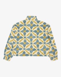 6 All The Time Sherpa - Fleece met Halve Rits für Dames Blue 24B484504 Billabong