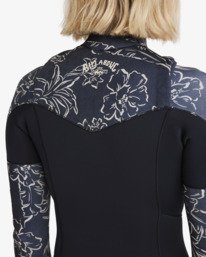 10 3/2mm Salty Dayz Natural - Lang&auml;rmliger Wetsuit ohne Rei&szlig;verschluss f&uuml;r Frauen Schwarz 24BW191505 Billabong