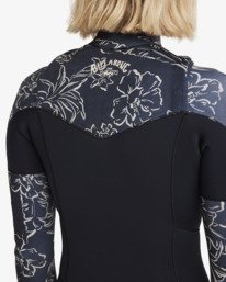 10 4/3mm Salty Dayz Natural - Traje de Surf con Cremallera en el Pecho para Mujer Negro 24BW191506 Billabong