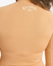 4 1mm Peeky Natural - Lang&auml;rmlige Neopren-Jacke f&uuml;r Frauen Orange 24BW193500 Billabong