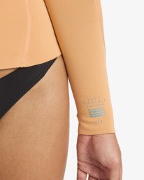 5 1mm Peeky Natural - Lang&auml;rmlige Neopren-Jacke f&uuml;r Frauen Orange 24BW193500 Billabong