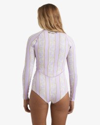 2 1mm Salty Dayz Natural Light - Long Sleeve Springsuit for Women Purple 24BW193502 Billabong