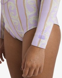 4 1mm Salty Dayz Natural Light - Long Sleeve Springsuit for Women Purple 24BW193502 Billabong