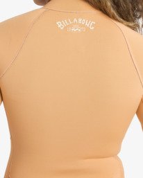 4 2/2mm Salty Dayz Natural - Lang&auml;rmeliger Springsuit f&uuml;r Frauen Orange 24BW193503 Billabong