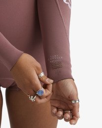 4 2/2mmSpring Fever Natural - Langärmeliger Springsuit für Frauen Rosa 24BW193504 Billabong