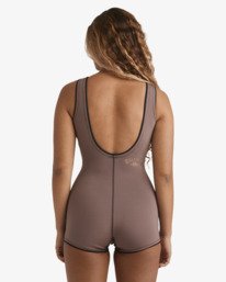 2 1mm Wave Walker Mini - Sleeveless Springsuit for Women Brown 24BW193508 Billabong